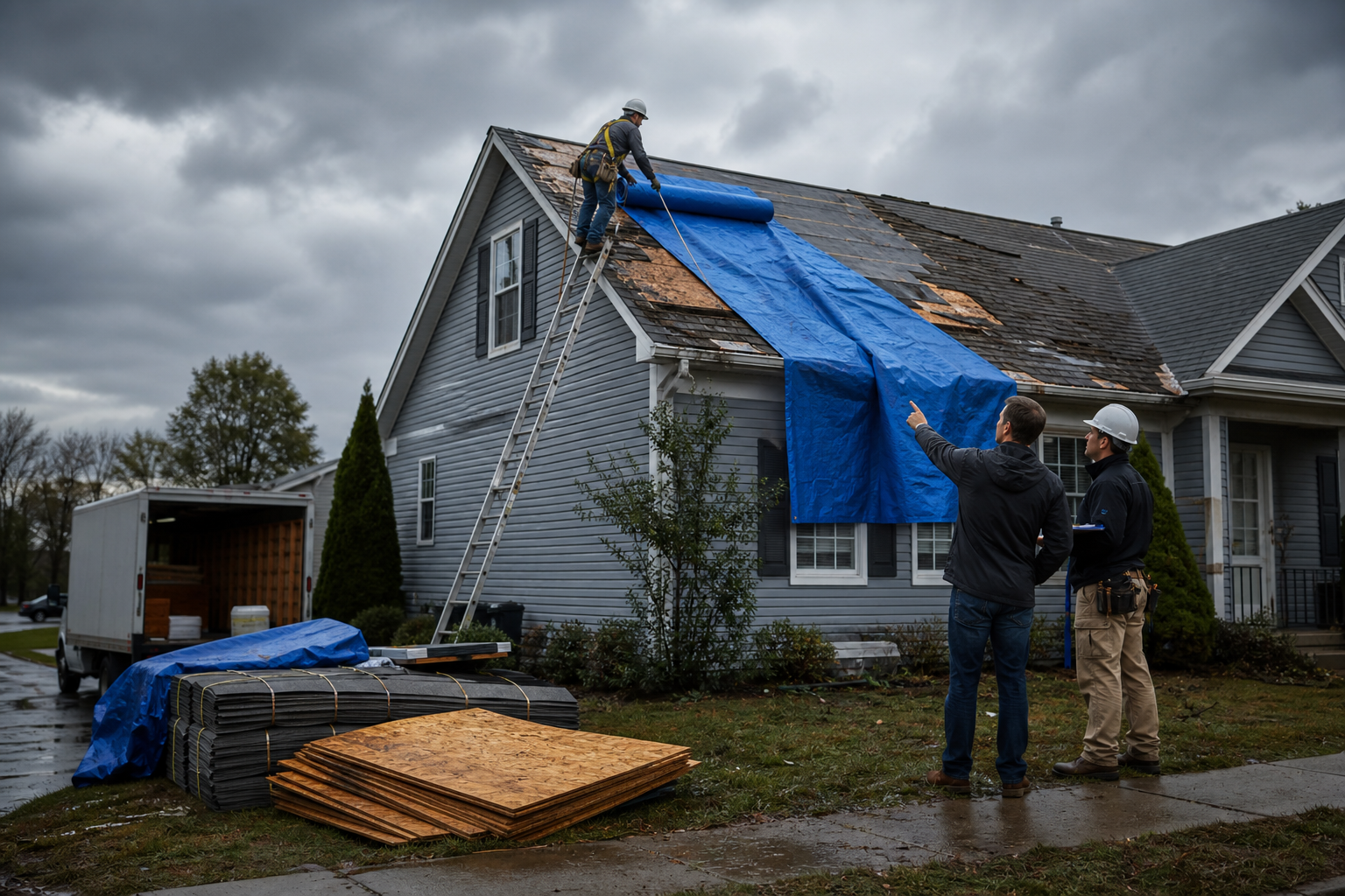 What Drives Emergency Roof Repair Costs After Storms