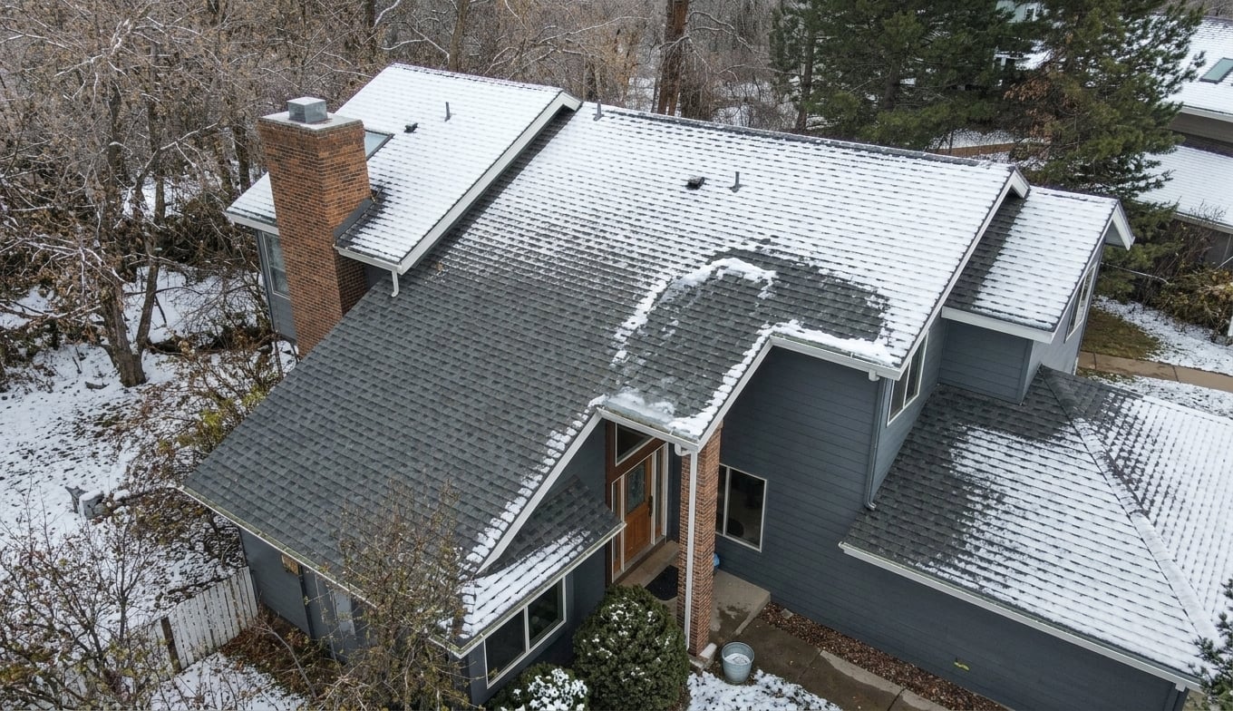 Roof Leak in Winter? What Utah Homeowners Should Do First