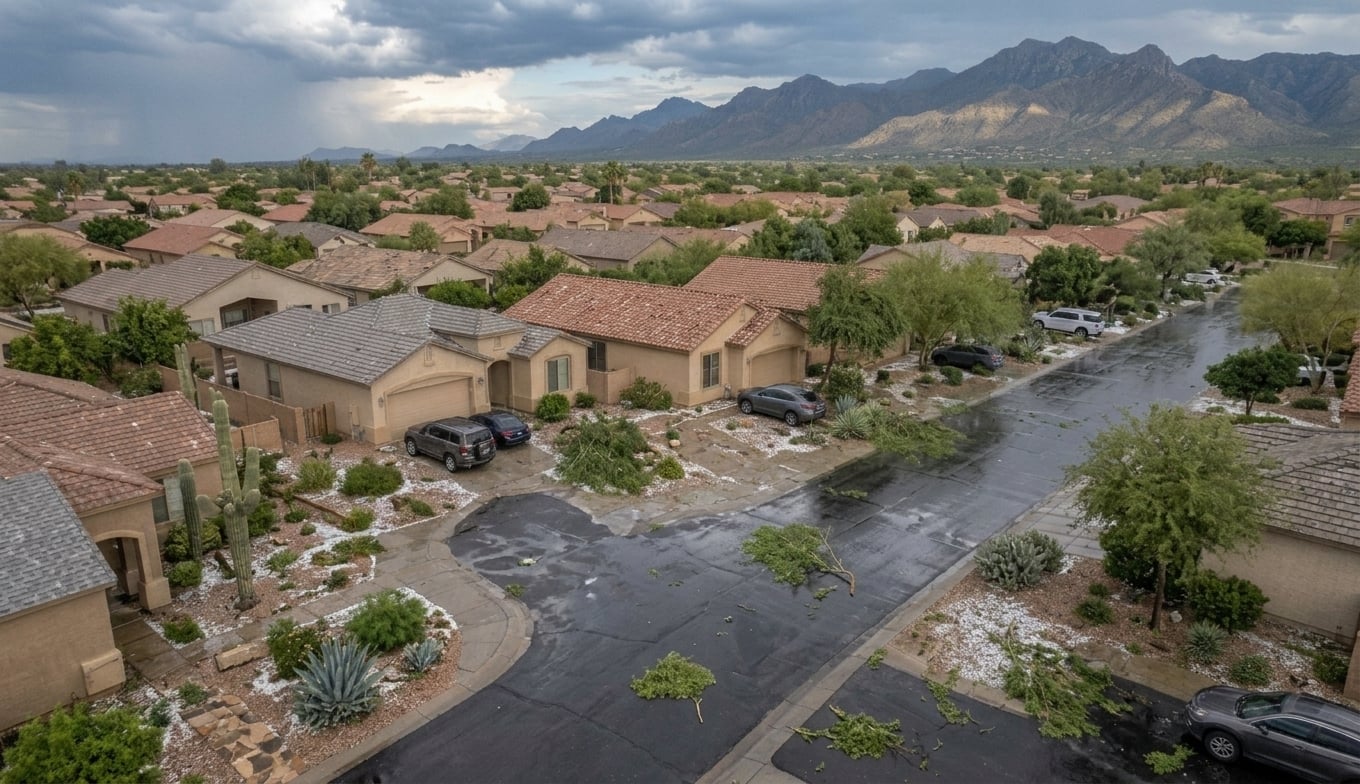 Arizona Hail Storm Damage: October 20–22 Storm Recap and What Homeowners Should Do Next